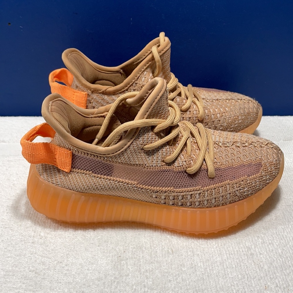 Yeezy Orange Sneakers Stylish and Comfortable